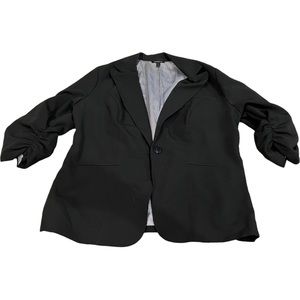 Torrid size 1 black dress jacket